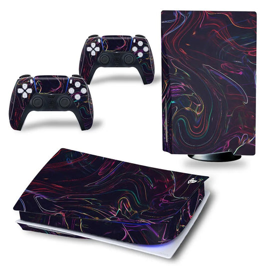 ABSTRACT PS5 DISC SKIN