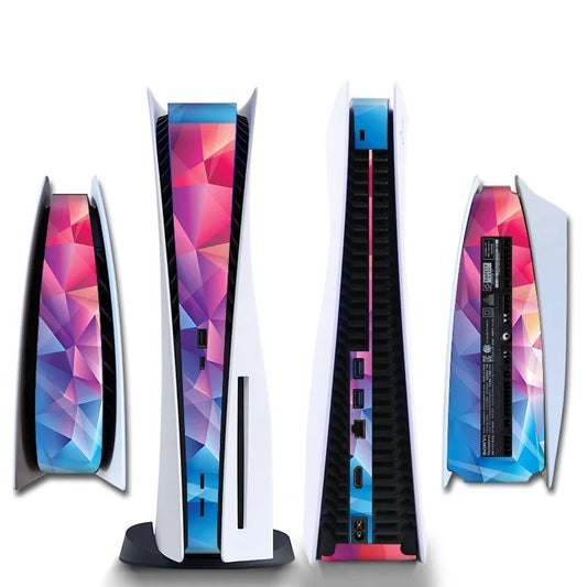 ABSTRACT PS5 DISC MIDDLE SKIN